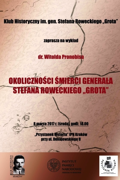 jak zginął grot